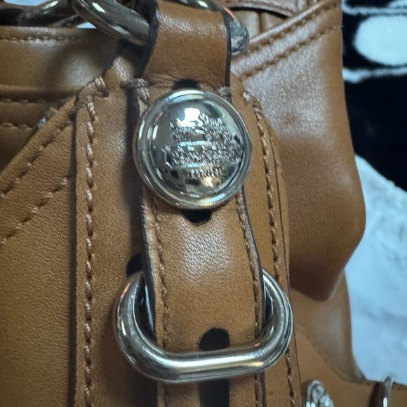 Coach Brown Leather Bag - Picture 6 of 10